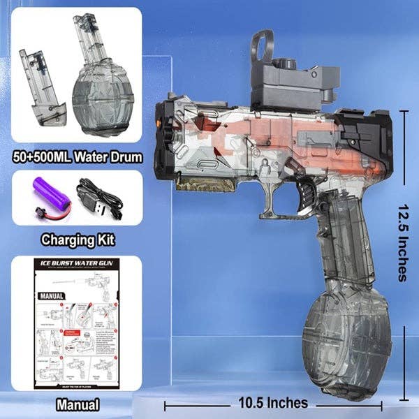 Showcase - Wholesale Classic Toy - Kids - SurgeShot: Rechargeable Automatic Water Blaster Gun