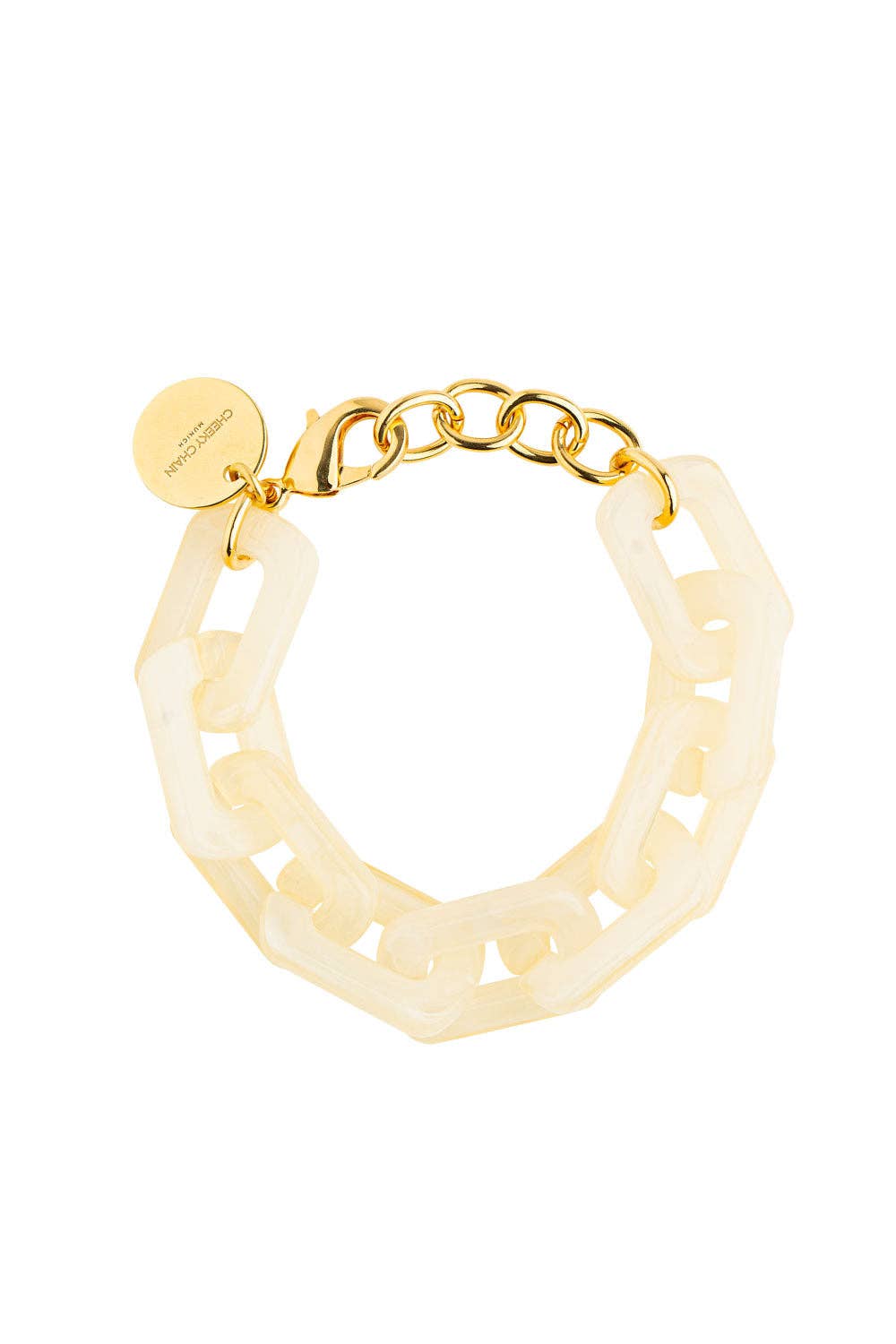 Cheeky Chain - Wholesale Link & Chain Bracelet - KELLY thick acrylic link bracelet5