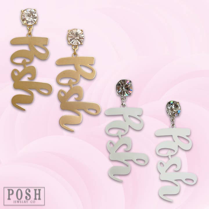 Rhinestone Posh earring, last call and other Purchase Wholesale posh. Free Returns & Net 60 Terms on Faire trending on Faire.