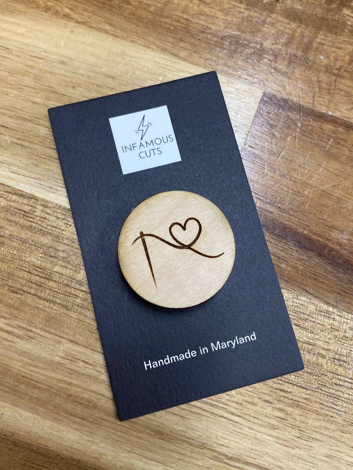 Naaldminder — Naald met hartdraad voor wholesale door Infamous Cuts