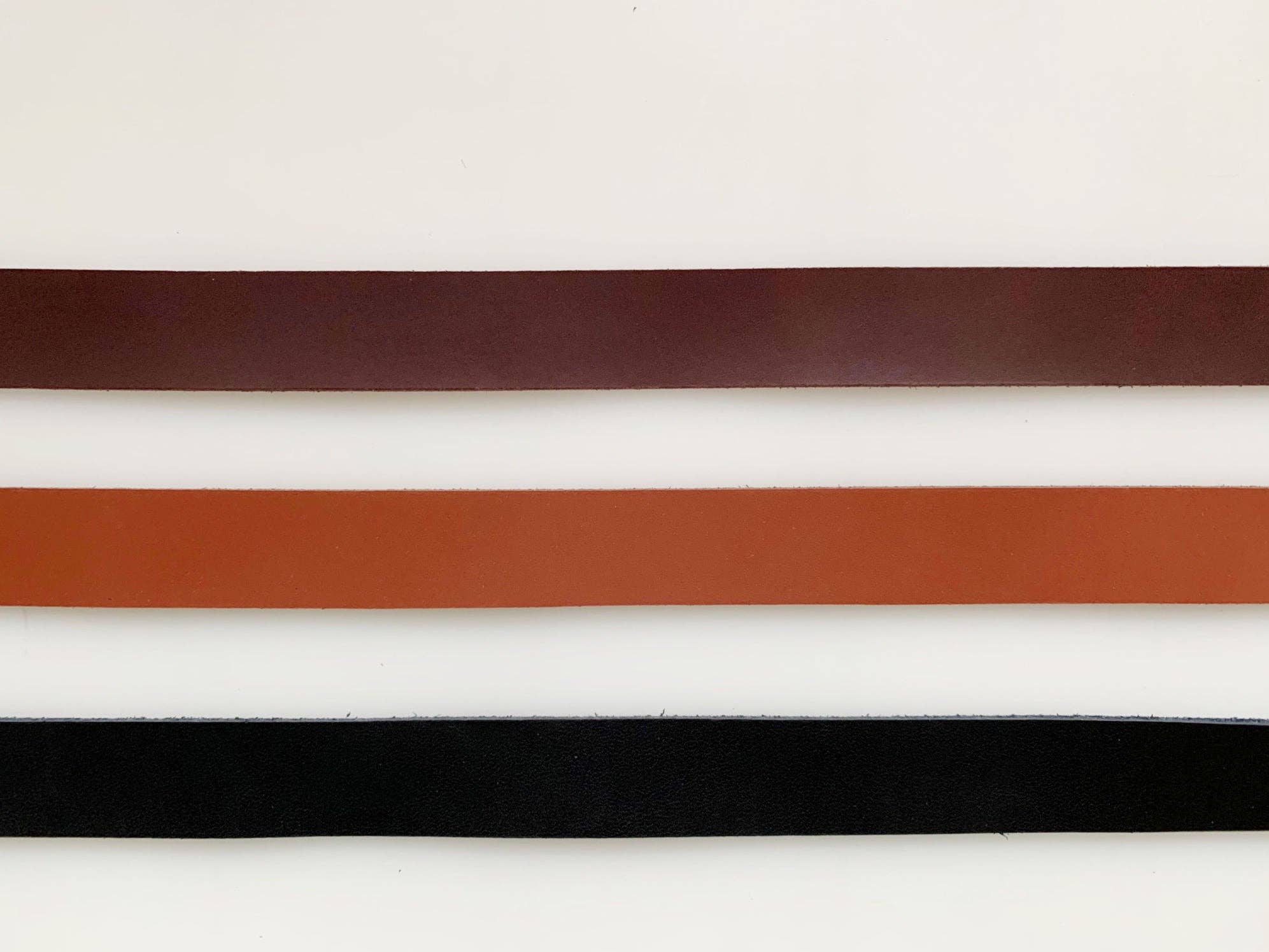 Sew Hungryhippie LLC - Wholesale Craft Supplies - Leather Strap 3/4" black20