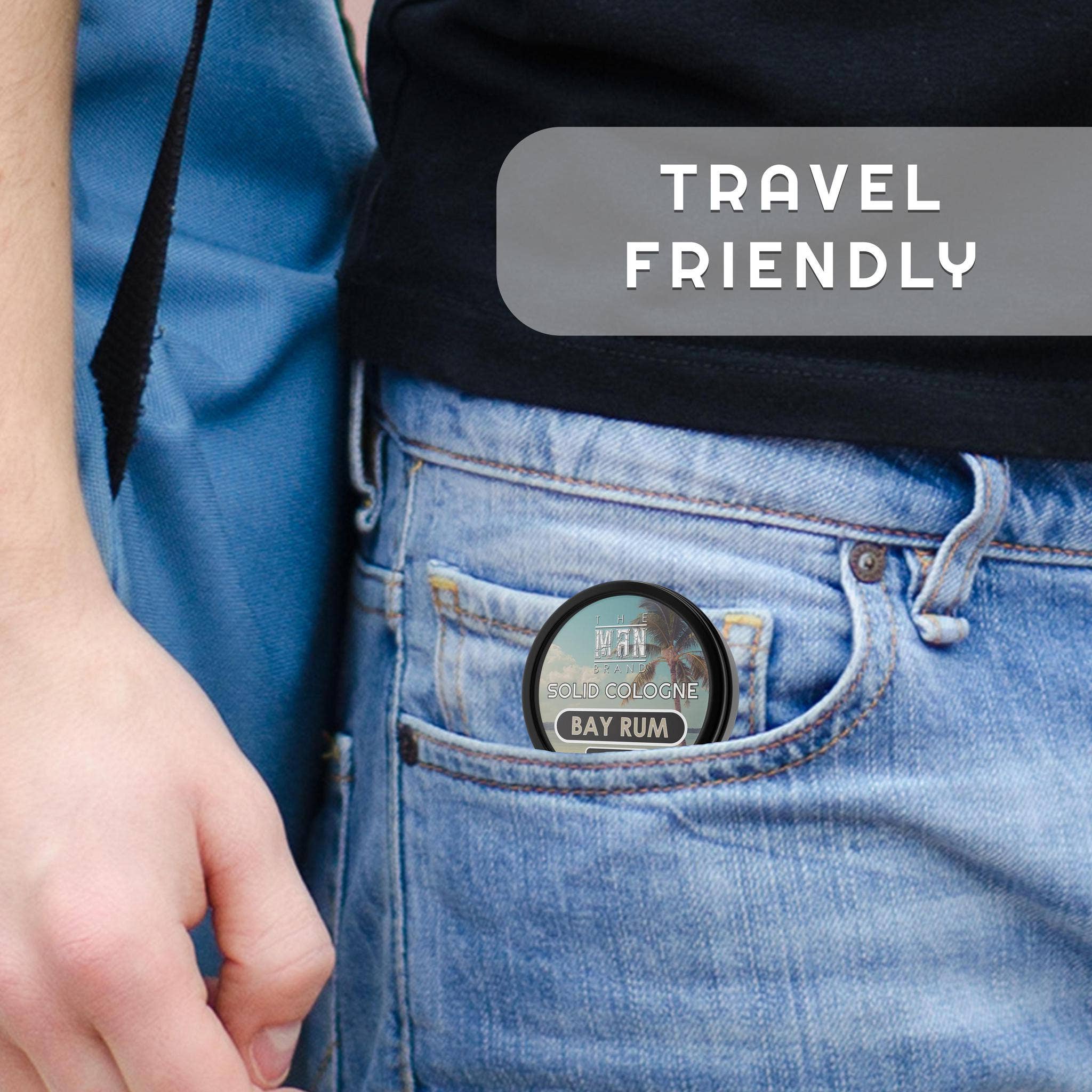 The Man Brand - Wholesale Solid Cologne - Bay Rum Solid Cologne - 1 Ounce1