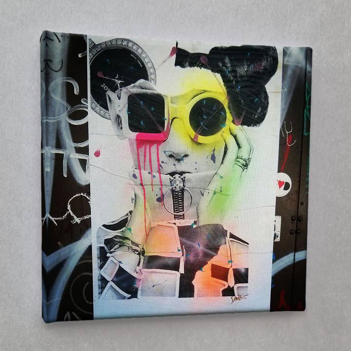 #00731 dain ny street art lærred print for engroshandel hos Eicie