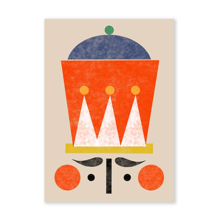 Nutcracker Card for wholesale by Molly Bland