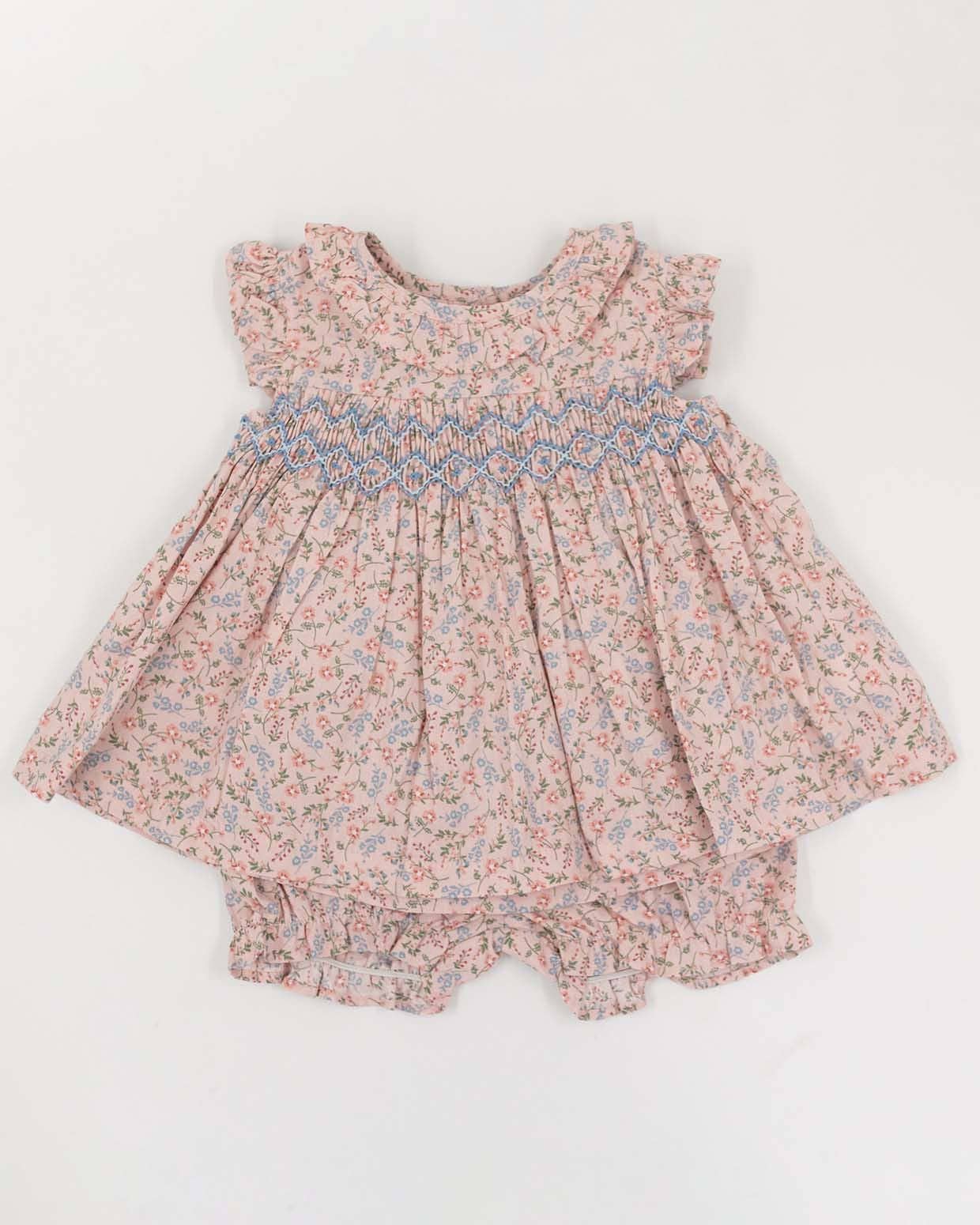 Petite Moss – Engroshandel Kjole - Børn – Gwyneth Smocked Kjole6