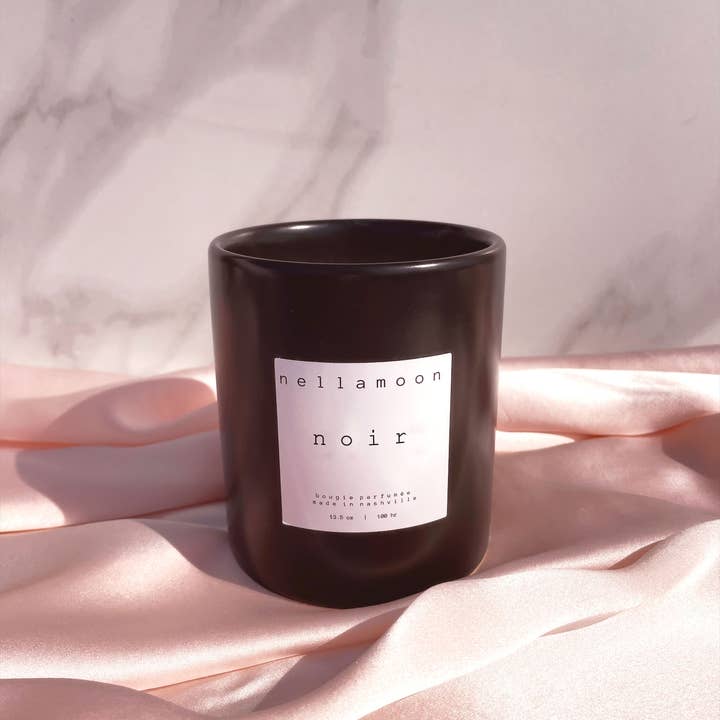 nellamoon - Wholesale Jar/Filled Candle - noir | teakwood, sandalwood, bergamont, lavender5