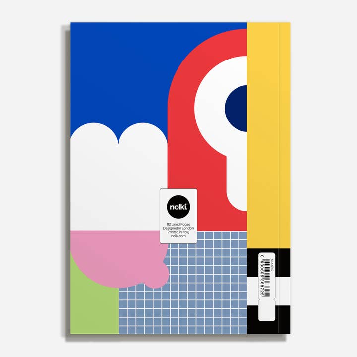 Nolki - Wholesale Notebook - A5 Lined Notebook | Soft Cover | Blank Notebook - Luna Park2