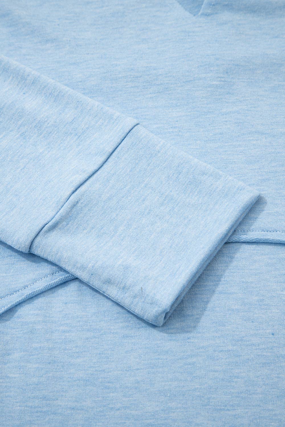 PRETTY BASH - Wholesale Tunic - Women's - Solid V-Neck Raw Hem Long Sleeve Top3