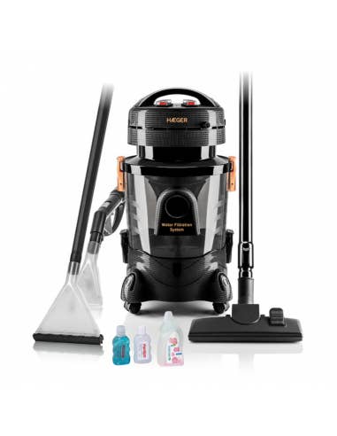 Haeger - Wholesale Multi-Surface Cleaner - HAEGER Aquaclean Pro Multifunction Washing Machine - Deep Cleaning of Carpets and Upholstery, Water Filter, Vacuums and Washes