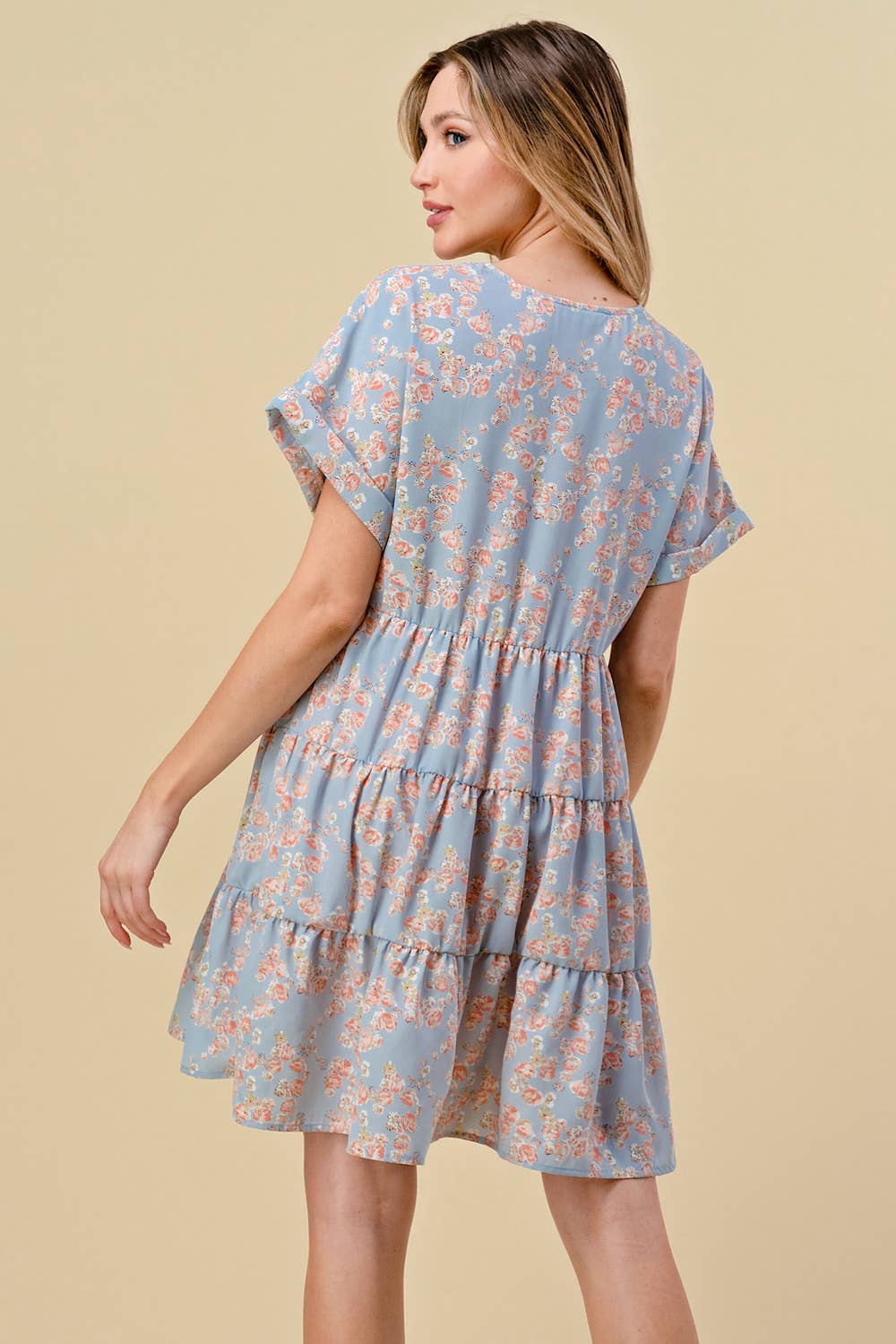 Lily Gray – Engroshandel Kjole - Dame – AD0214A - LAVENDEL - REGELMÆSSIG STØRRELSE13