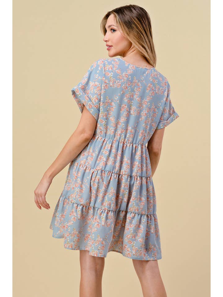 Lily Gray – Engroshandel Kjole - Dame – AD0214A - LAVENDEL - REGELMÆSSIG STØRRELSE13