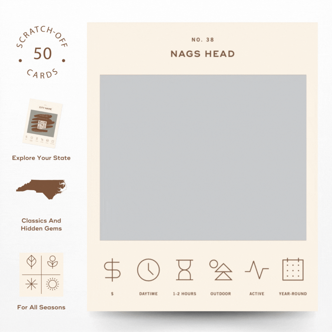 Reach International Outfitters - Wholesale Card Game - North Carolina Adventure Bucket List1