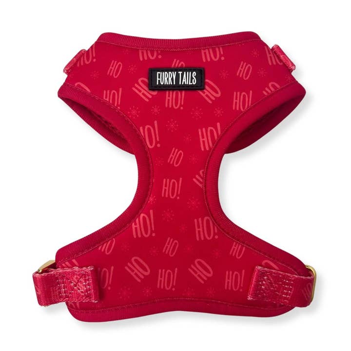 Adjustable Dog Harness - Ho Ho Ho for wholesale by Furry Tails