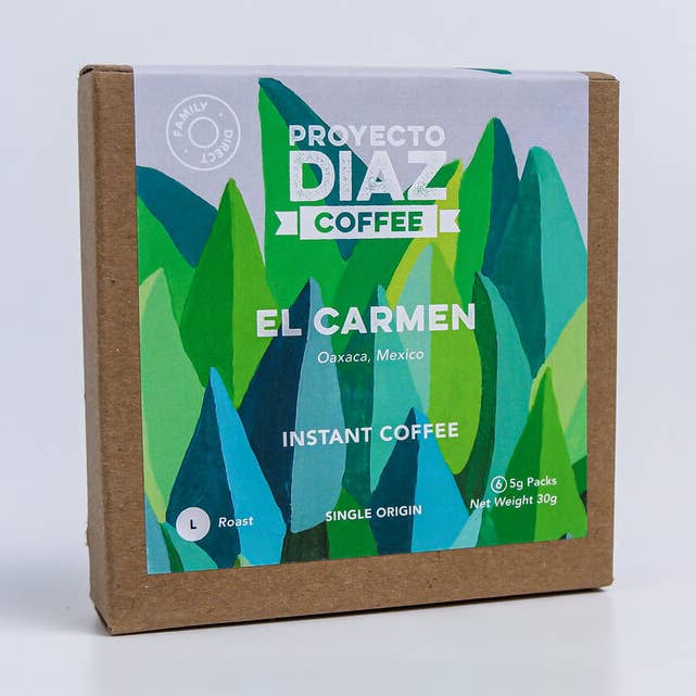 Instant Coffee: El Carmen for wholesale by Proyecto Diaz Coffee