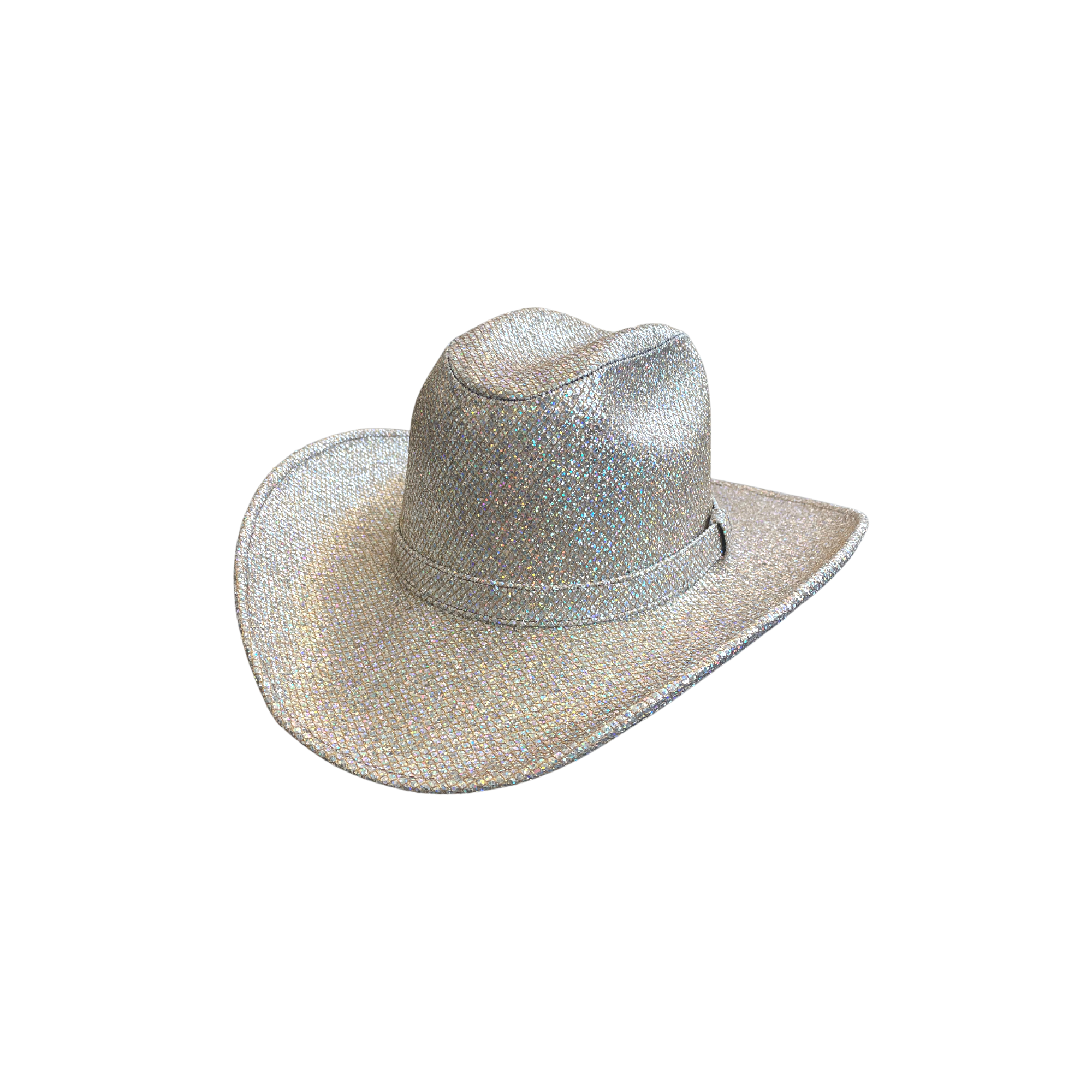 The Modern Cactus Co - Wholesale Cowboyhoed - Uniseks - Unisex westernstijl cowboyhoed met glitter van imitatieleer10