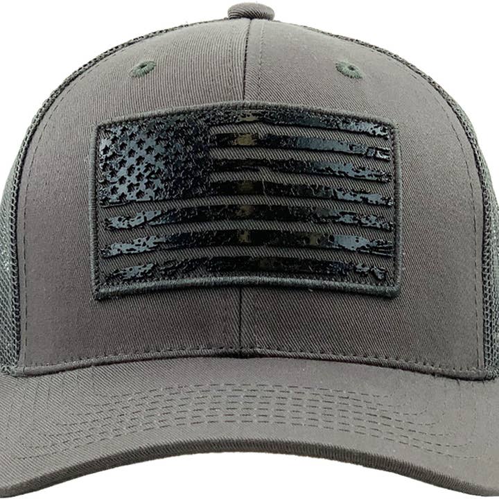 KBETHOS - Wholesale Trucker Hat - Men's - FLAG UV PRINT PATCH MESH BACK BALLCAP38