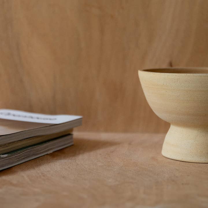 Claycraft – wholesale Prydnad – Dubbelbåge skål honung fruktskål entré design