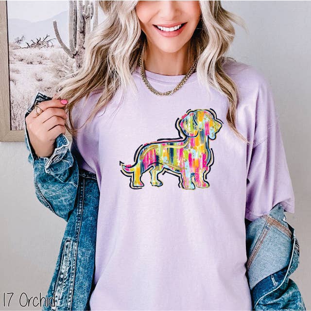 Brushed Dachshund #BS6643 for wholesale by Bama Screens