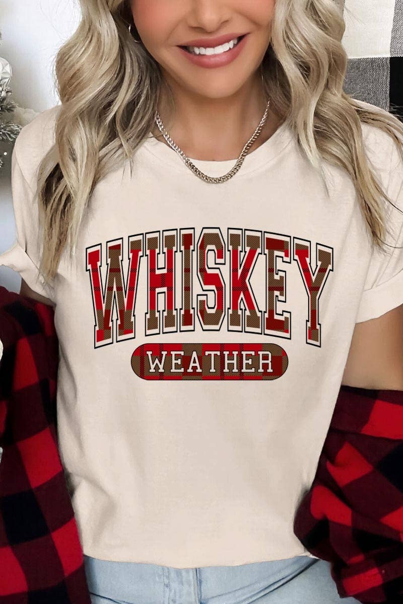 COLORBEAR - Wholesale T-Shirt (Graphic) - Women's - Whiskey Weather Graphic Tee3