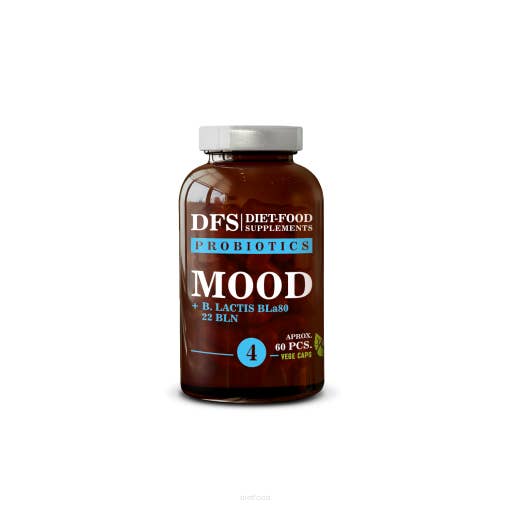 Probiotico n. 4 Mood 27 g - ca. 60 capsule per la vendita all'ingrosso da parte di Diet Food
