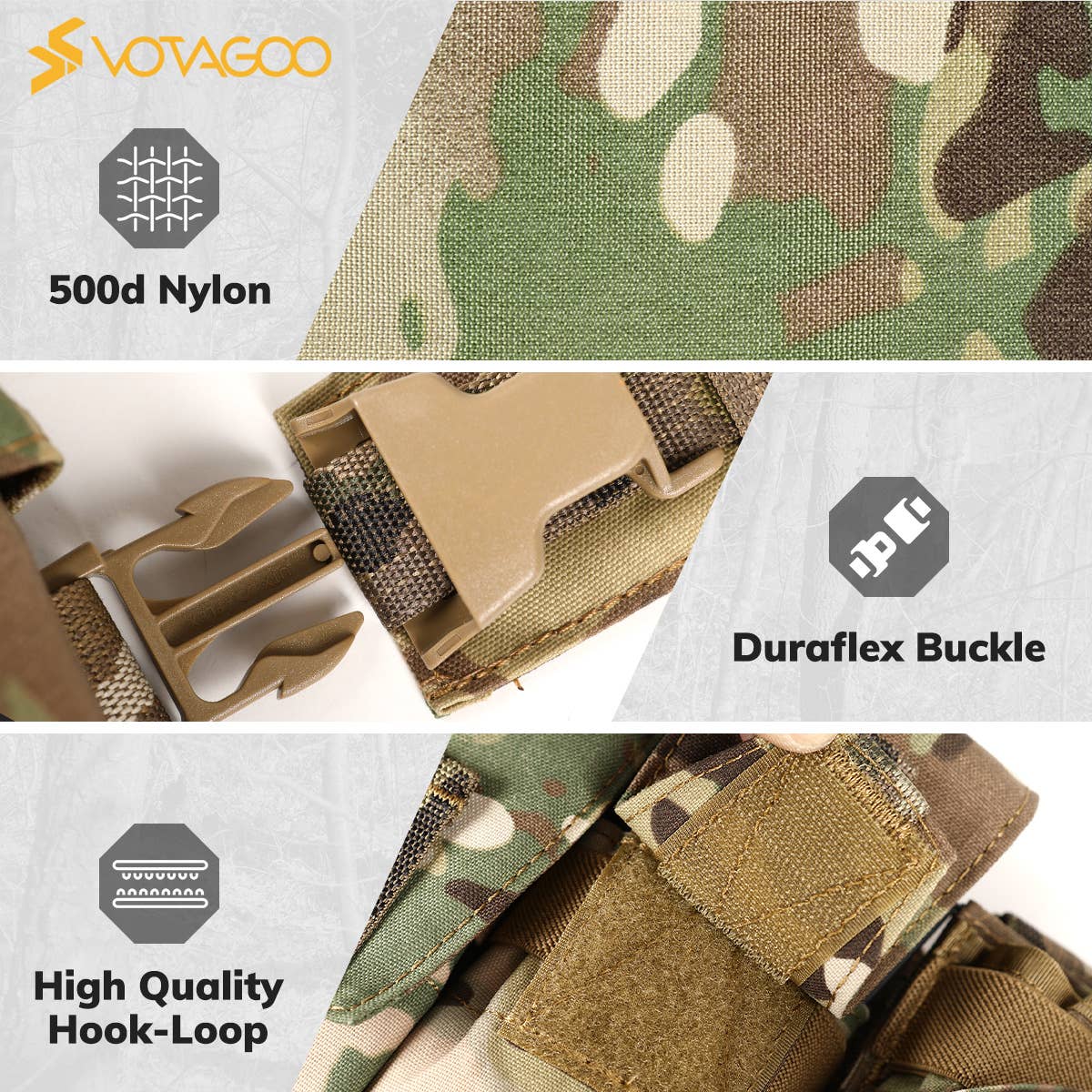 Antarctica Outdoors - Wholesale Belt Bag - Unisex - Votagoo Tactical Chest Rig Magazine Pouches8