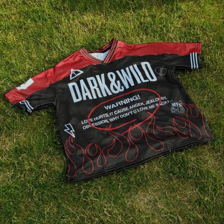 DARK&WILD JERSEY (PRE ORDER) TAKES 30 DAYS TO MAKE PLUS 1 WEEK SHIP FROM MANU TO ME for wholesale by Purpleth Studio