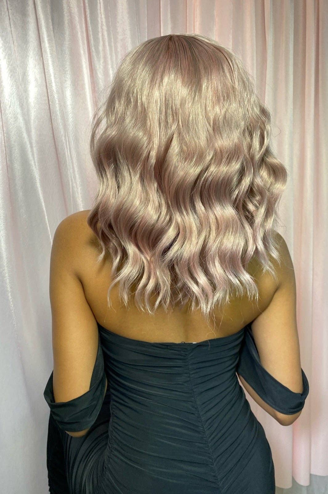 LA 'BELLO BEAUTY – wholesale Wig/hair piece – LORI PINK CHAMPAGNE WIG1