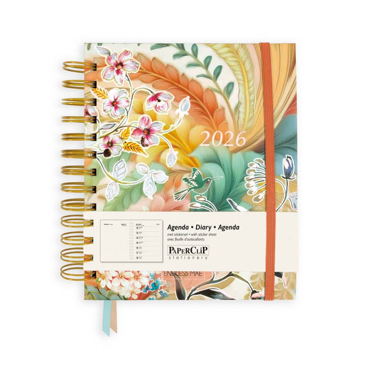 Endless Mae Amber Breeze Bureau Agenda 2026 por atacado de Melli Mello