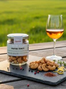 Timut pepper cashews 90g for wholesale by Limouzi Saveurs