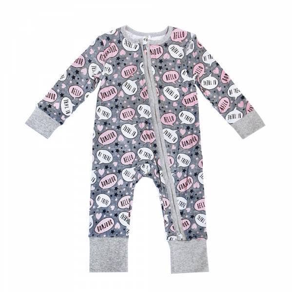 Earth Baby Outfitters - Wholesale Bodysuit (Non-Footed) - Baby - Bamboo 2 Way Zippy Coverall1