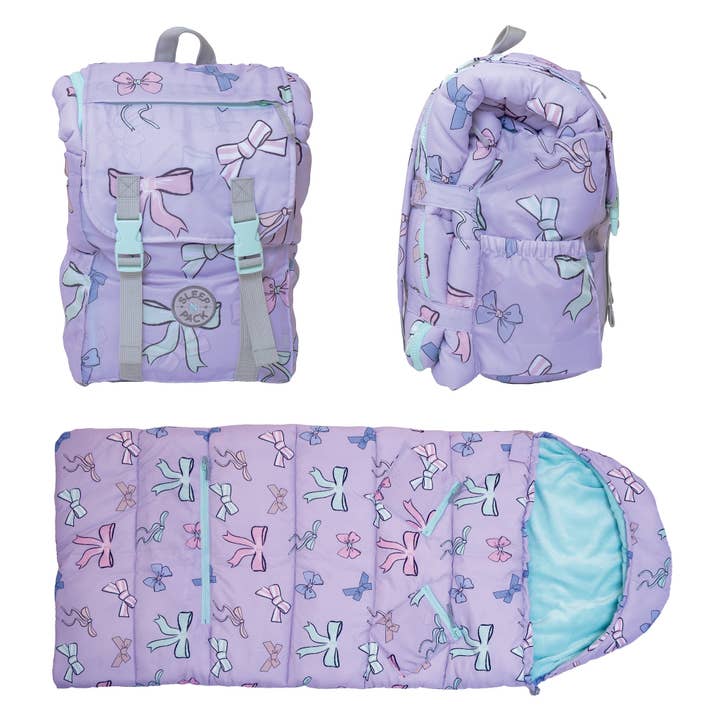 Sleep-N-Pack™ – Little Kid Size | Pretty Bows for wholesale by Mimish