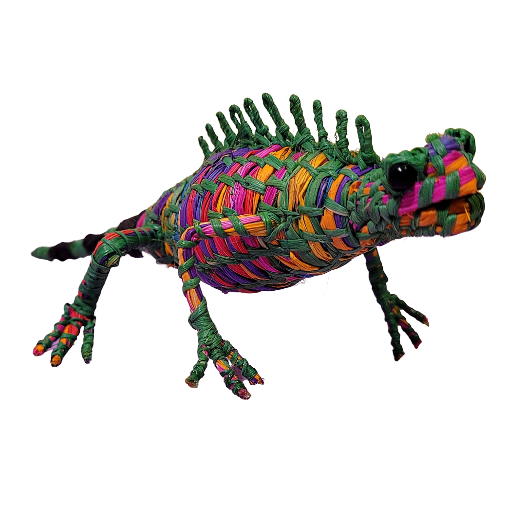 Amazon Ecology - Wholesale Ornament - IGUANA FAIR-TRADE CHRISTMAS TREE ORNAMENT FROM THE PERUVIAN AMAZON2
