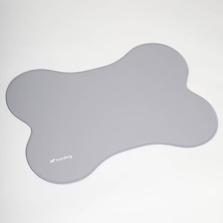 Nordog - Wholesale Pet Food Mat - Dog - Placemat for dog bowls (grey)2