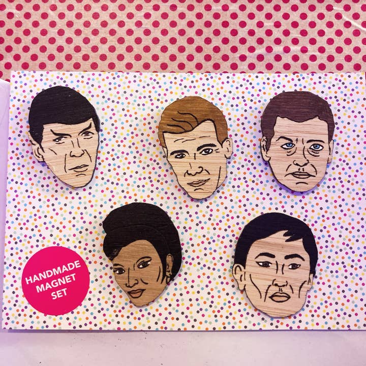 Magnets: Star Trek for wholesale by Milk Thieves