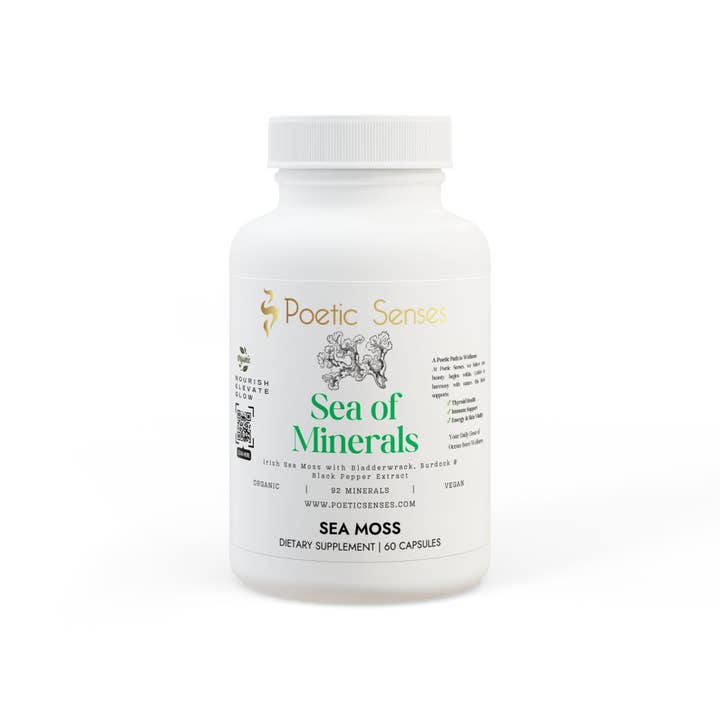 Sea of Minerals Sea Moss Supplement (60 Capsules) and other Purchase Wholesale chondrus crispus. Free Returns & Net 60 Terms on Faire trending on Faire.