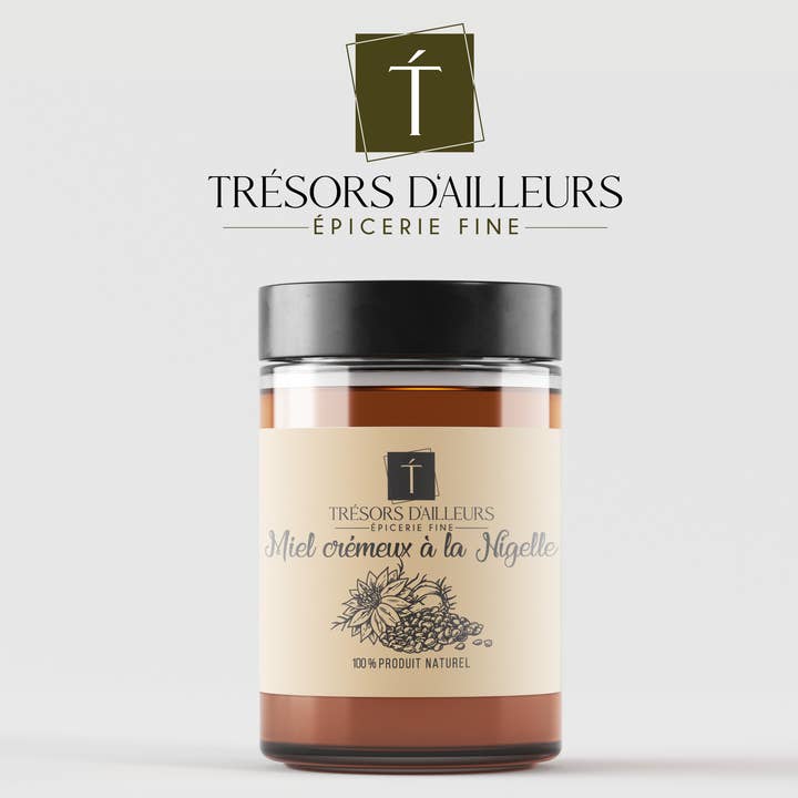 Miel Crémeux De Nigelle 250g pour la vente par TRÉSORS D'AILLEURS