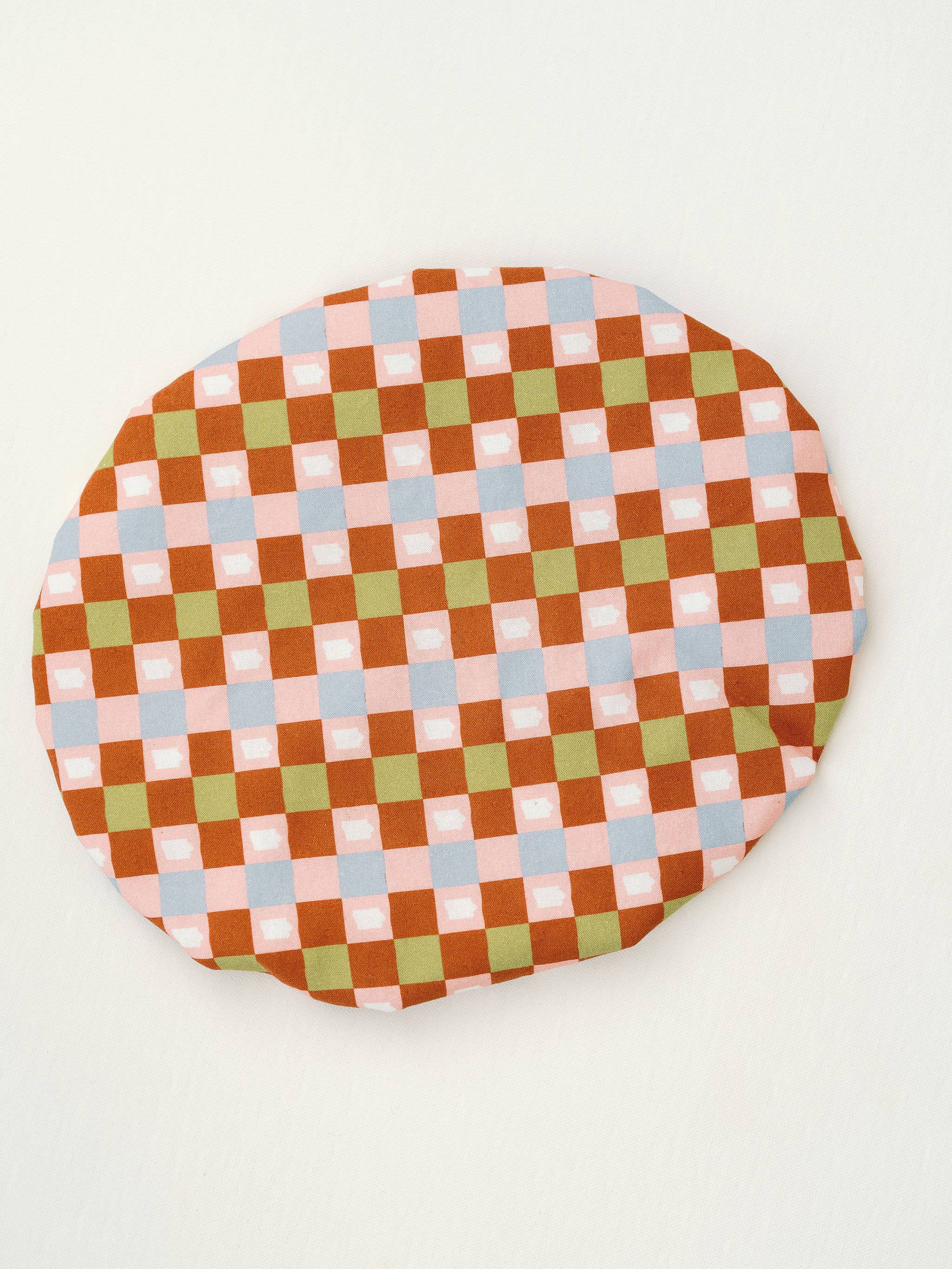 Doe A Deer – Engroshandel Indpakning/pose til opbevaring af mad – Iowa Check 10.5" skåldæksel2