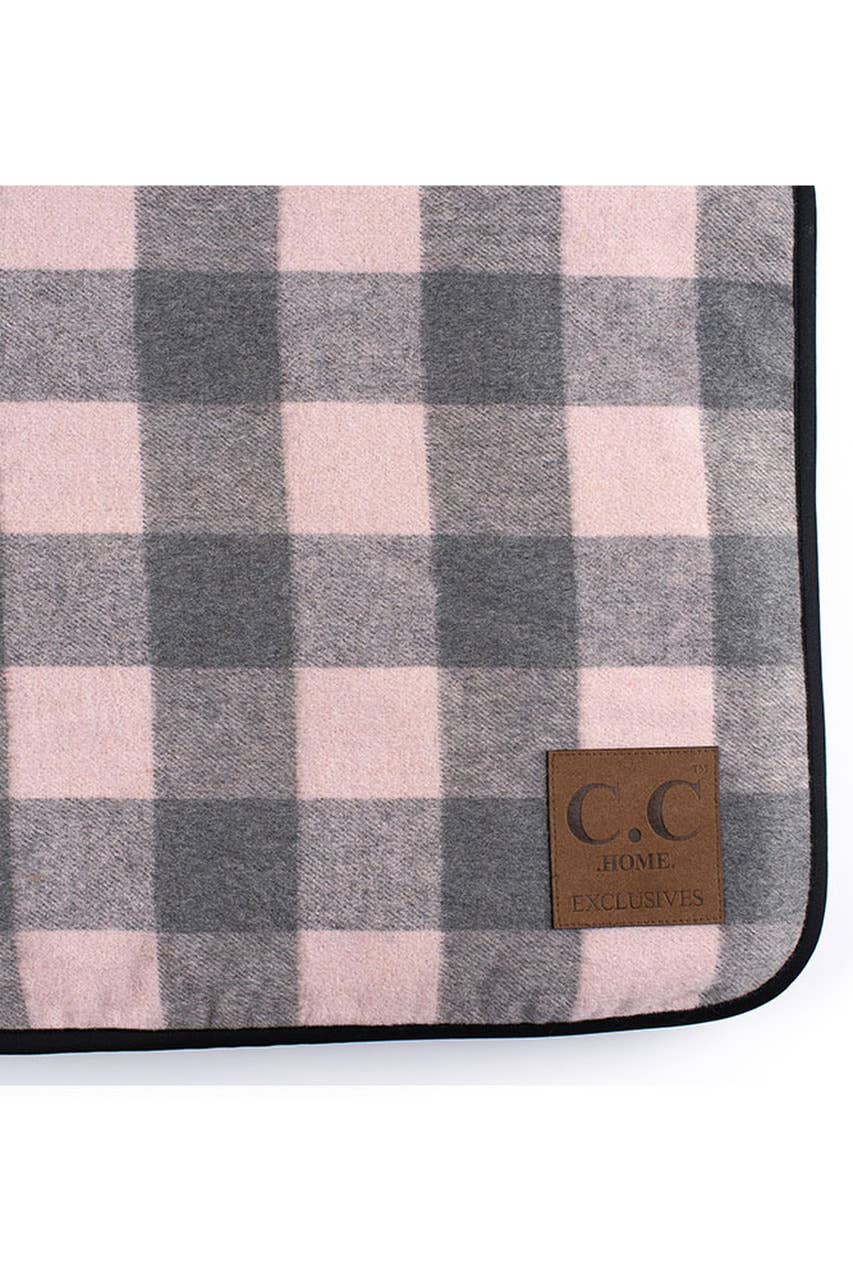 Hana - Vendita all'ingrosso Plaid - Coperta Sherpa con motivo tartan C.C Buffalo0