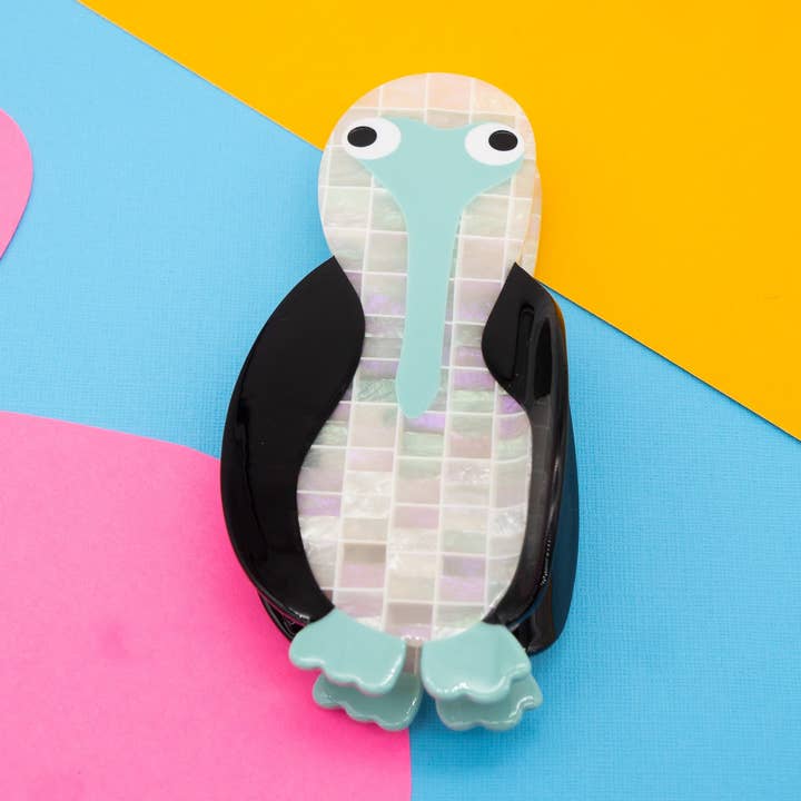 Blue Booby Bun Holders for wholesale by Khromophilia