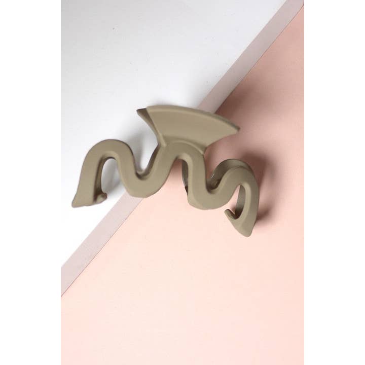 JOSSLYN by wall to wall - Venta al por mayor Horquilla para el pelo - Mujer - PINZAS PARA EL PELO MATE ONDULADO MATE | 40H354