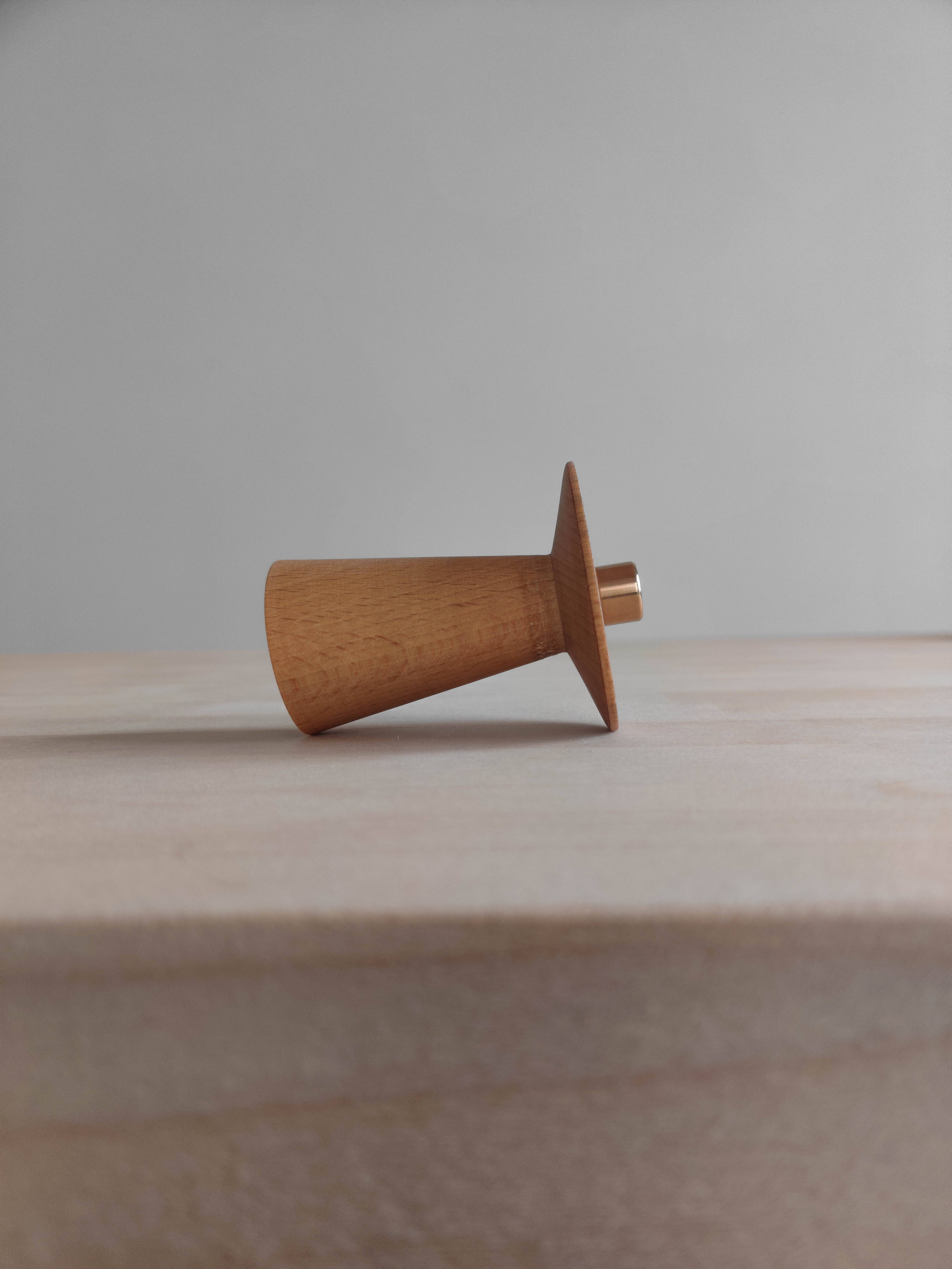 korys - Wholesale Candle Holder - Oiled beech wood candle holder / 1 pcs.4