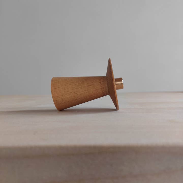 korys - Wholesale Candle Holder - Oiled beech wood candle holder / 1 pcs.4