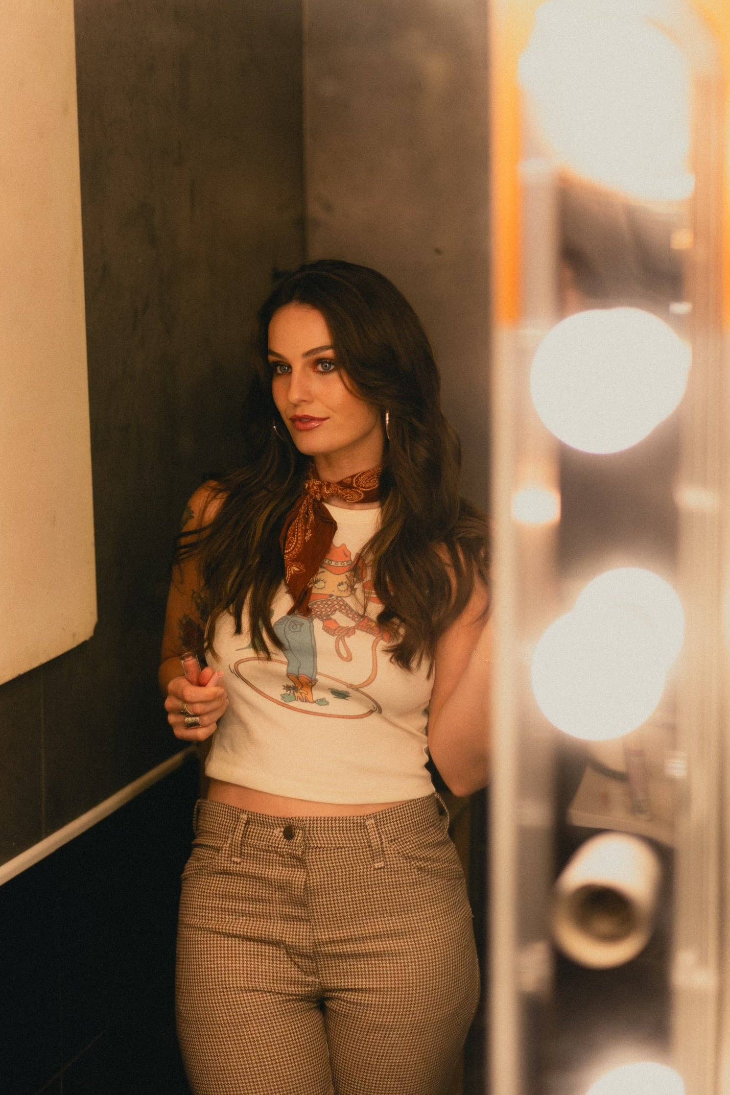 Bluebonnet Goods - Wholesale Tank Top - Women's - Cowgirl Betty Crop Tank1