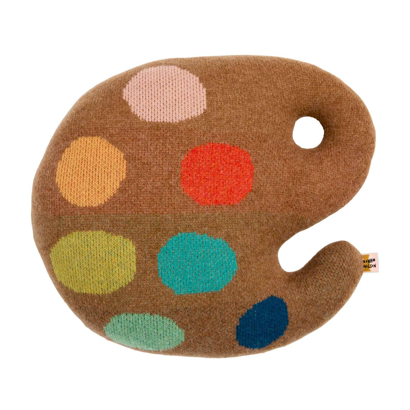 Donna Wilson - Wholesale Chair Cushion - Paint Palette Shaped Cushion0