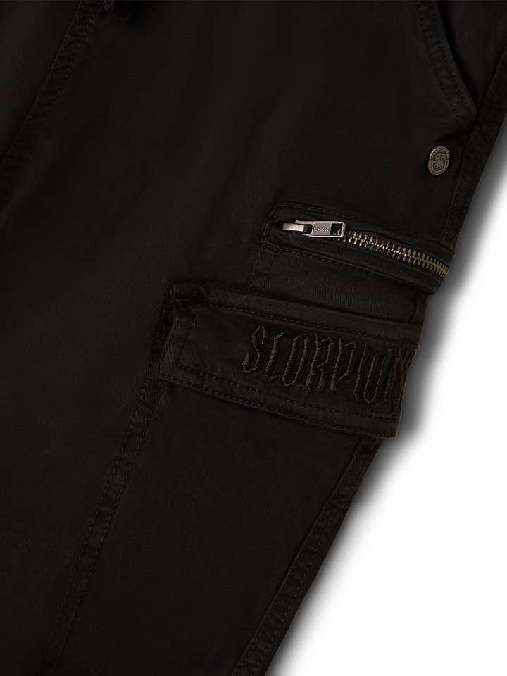Scorpion Bay - Vente Pantalon – enfant - Pantalon cargo multi-poches "Gothic Lettering" enfant2