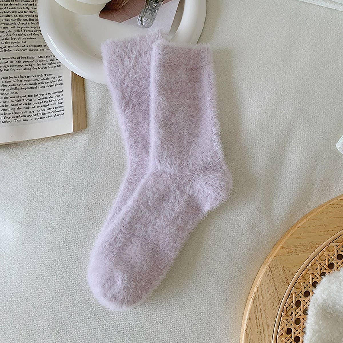 ACCITY - Wholesale Socks - Women's - Cozy Mink Fleece Warm Socks Women Winter Thick_CWMS0301912