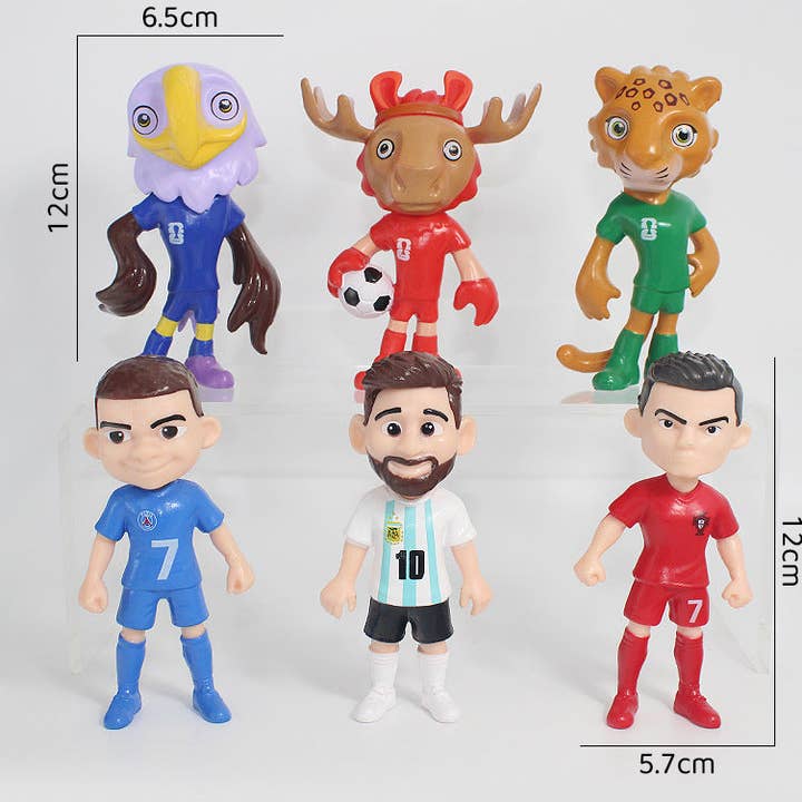 2026 FIFA World Cup mascot&Football star figurines dolls for wholesale by Little Trendy