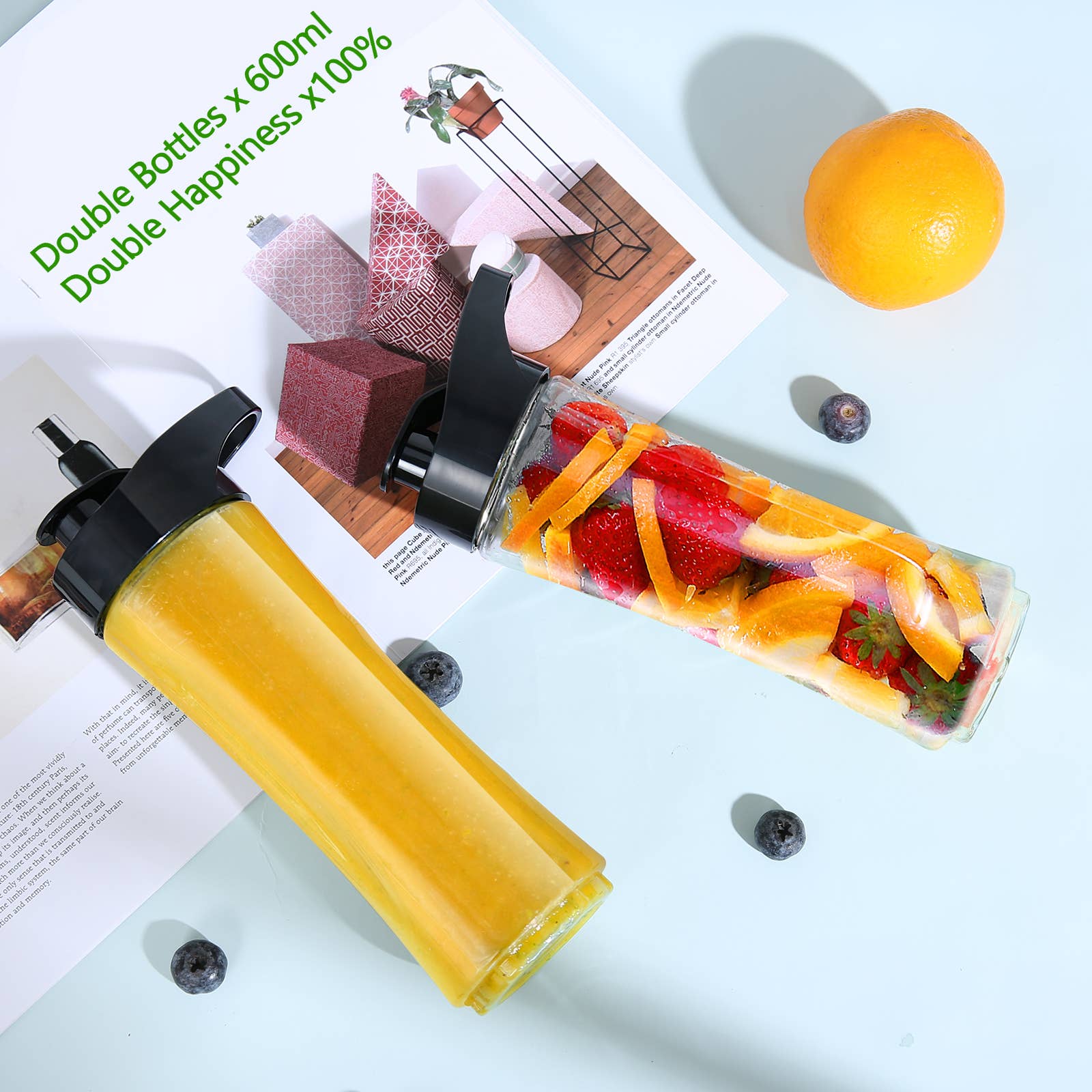 BlakOutlet - Venta al por mayor Licuadoras - Licuadora portátil europea Homgeek para batidos y batidos4