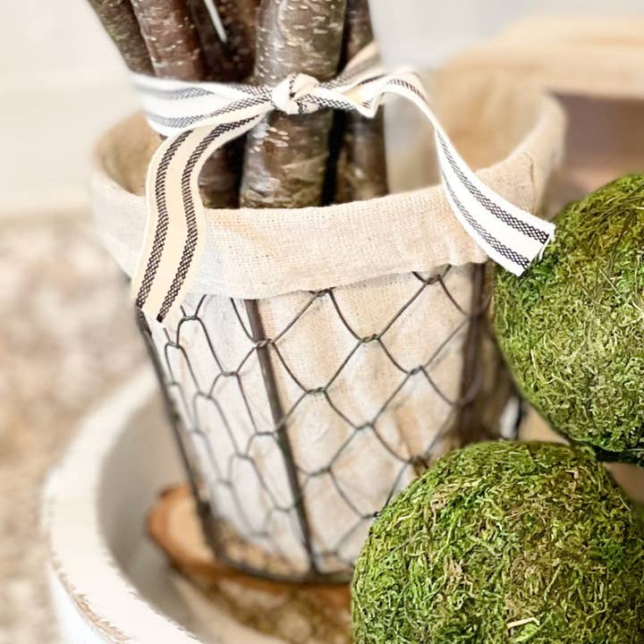 The Farmhouse Collection: Wire Basket for wholesale by EllieJo and Co.