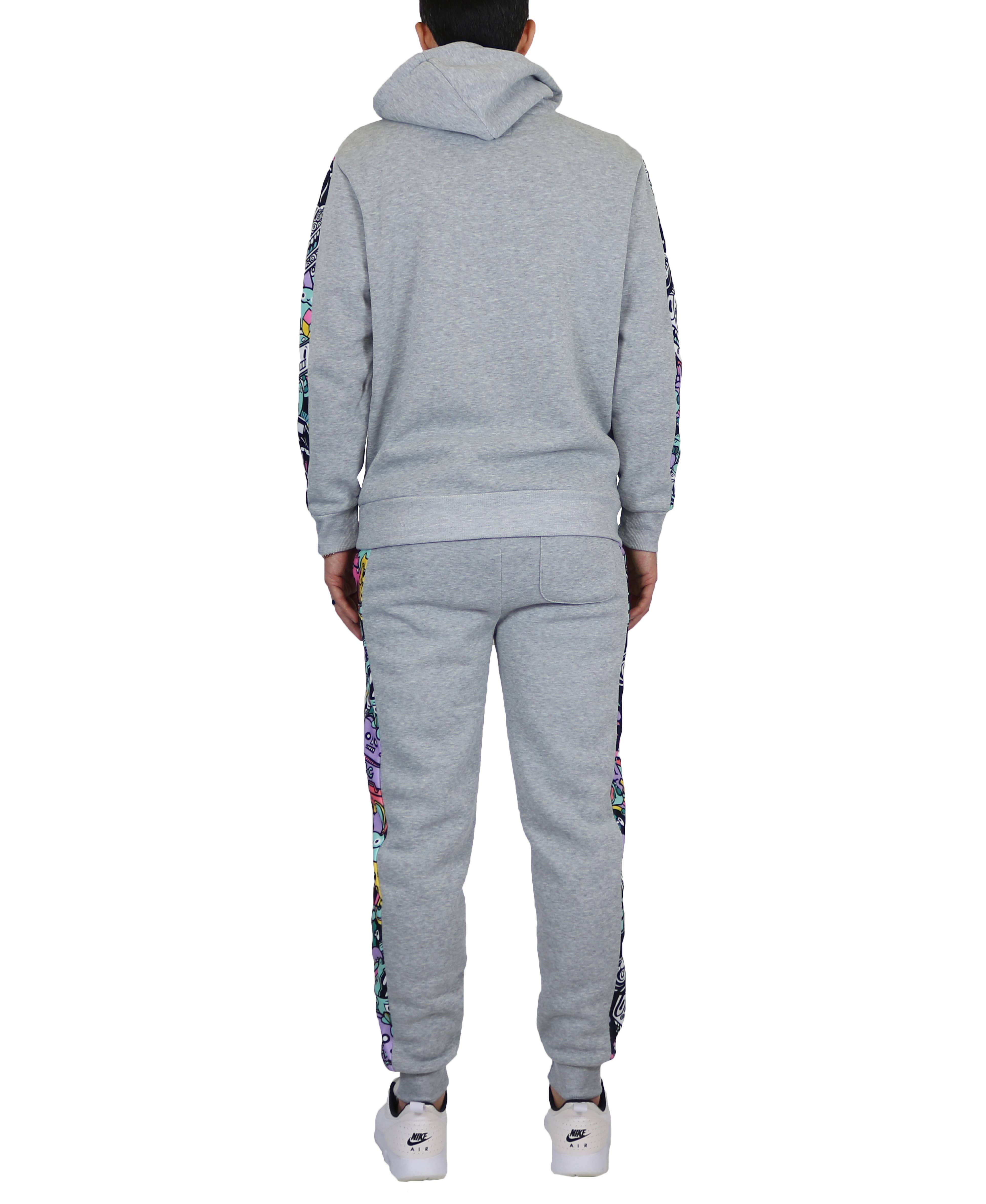 Galaxy By Harvic - Wholesale Lounge Set - Men's - Men's Fleece Hoodie & Jogger Set - SUPERIOR7